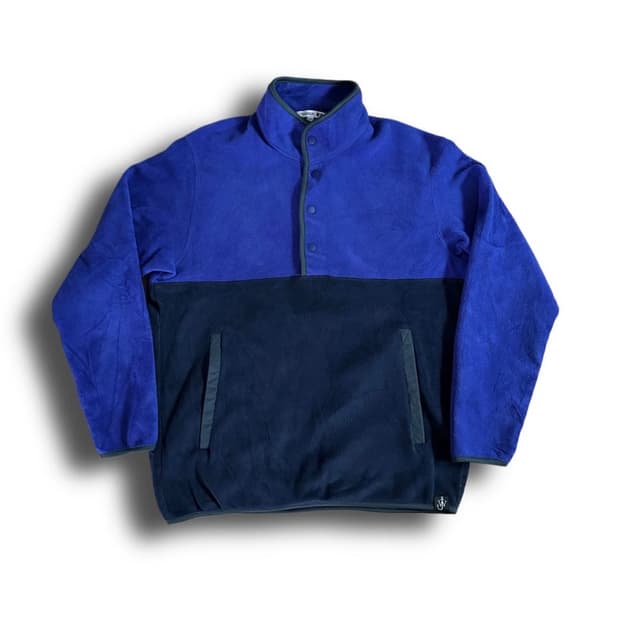 유니클로 x jw앤더슨 플리스스냅티