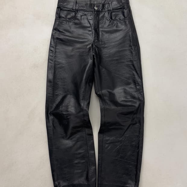 EEZAN  레더 팬츠