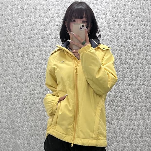 나이키 올드스쿨 레트로 레몬맛 바람막이 자켓 90 C11337