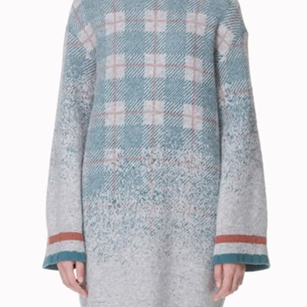 새) 시스템 알파카 니트 원피스