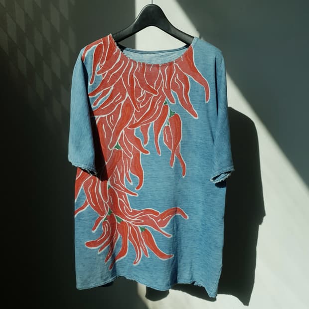 KAPITAL Chili pepper Print Tee