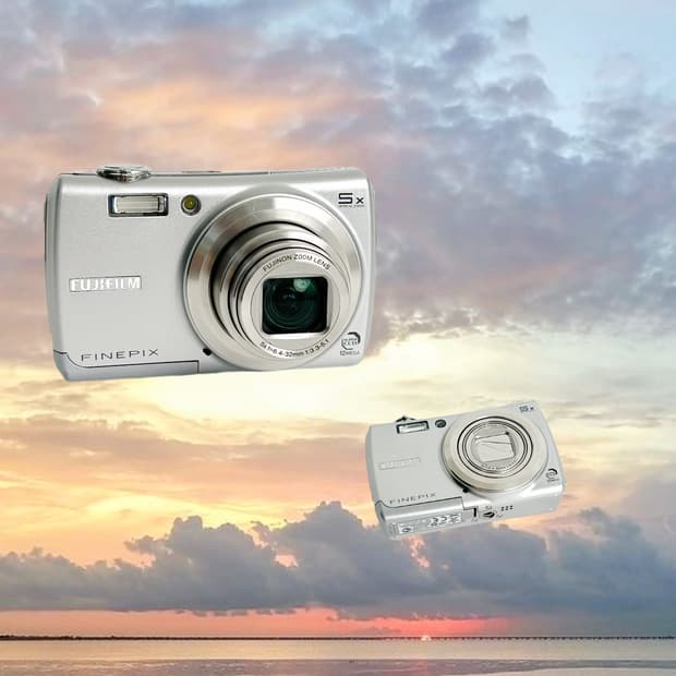 좋은컨디션!) 후지필름 파인픽스 f100 fd Finepix 빈티지 디카