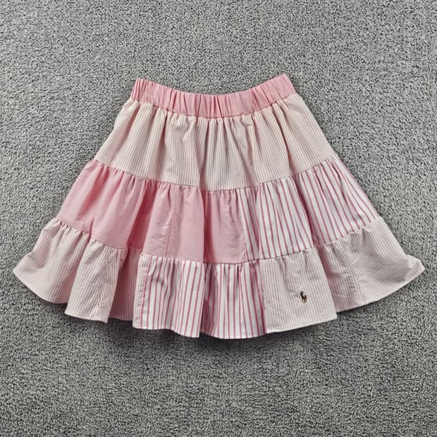 폴로랄프로렌 리빌딩 리워크 티어드 스커트 ( OS ) / 9182