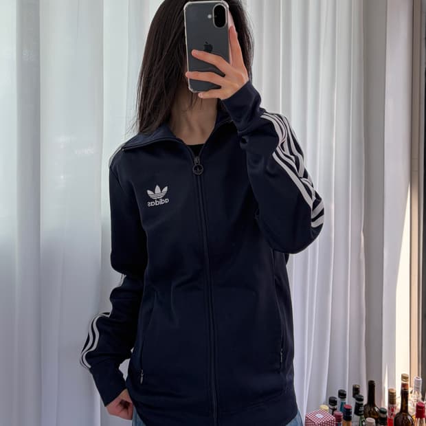 [M]아디다스 유로파 네이비 트랙탑 져지