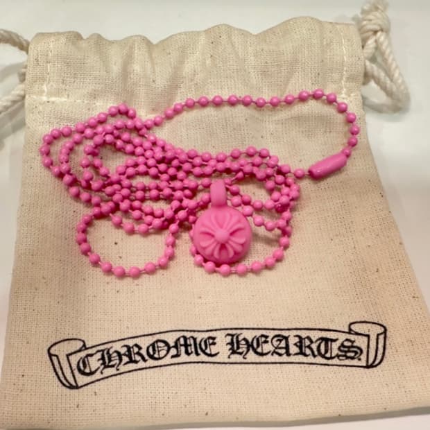 새상품)크롬하츠 크로스볼 핑크