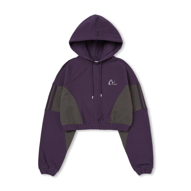 널디 크롭 후드티