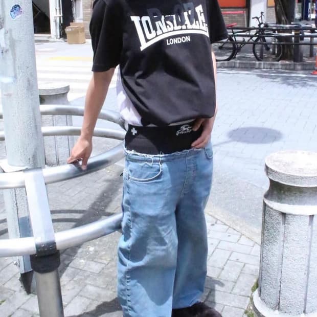 [L/XL]프로토타입스 25ss 웨이스트 밴드 데님팬츠