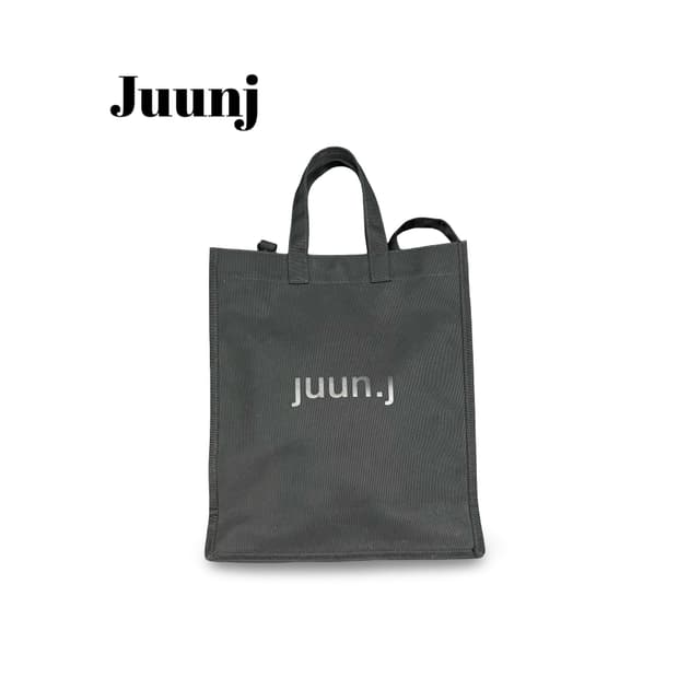 준지 juun.j 블랙 토트백