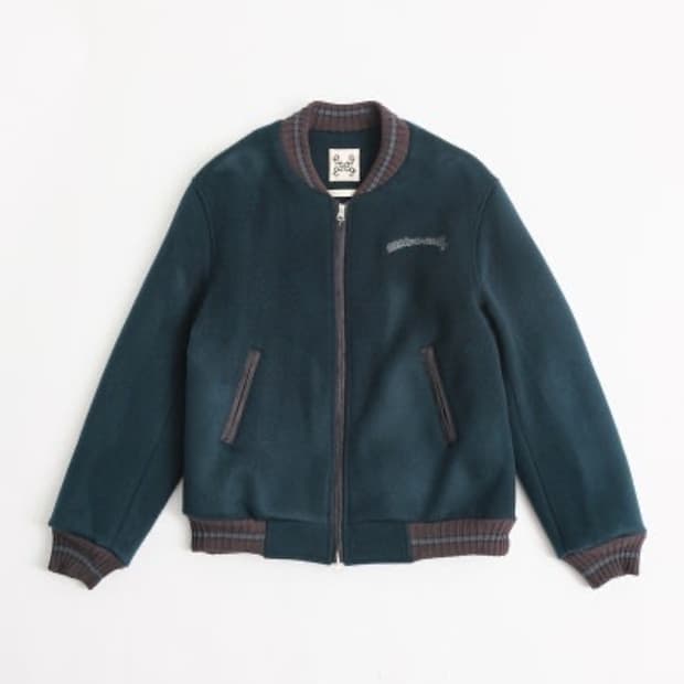 999휴머니티 울 블루종 자켓