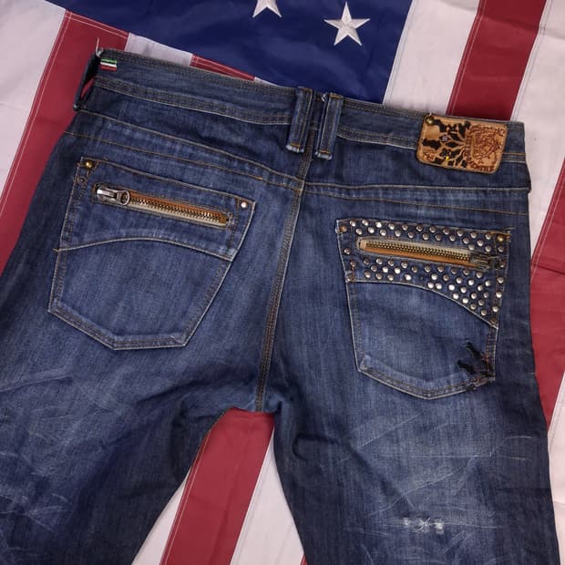 오리지날 디젤 Diesel 빈티지 워싱 데님진