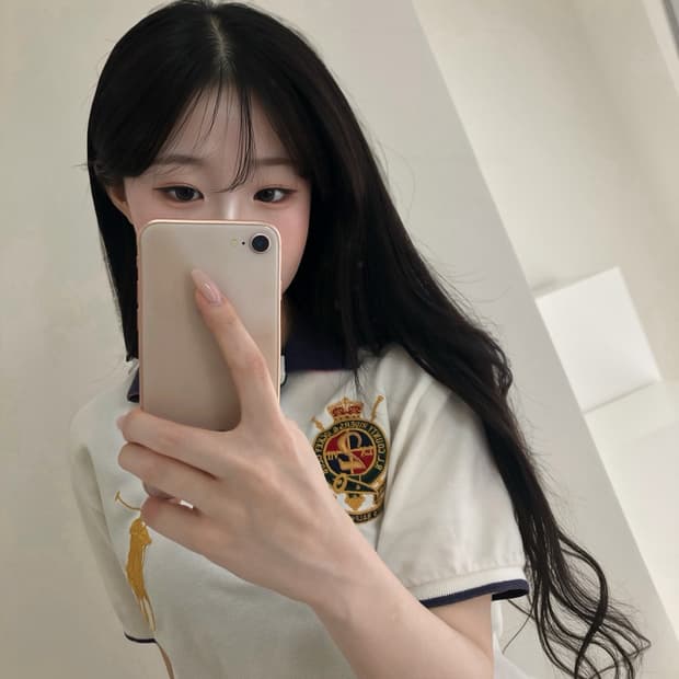 폴로 빅포니 치프키프 화이트 pk티