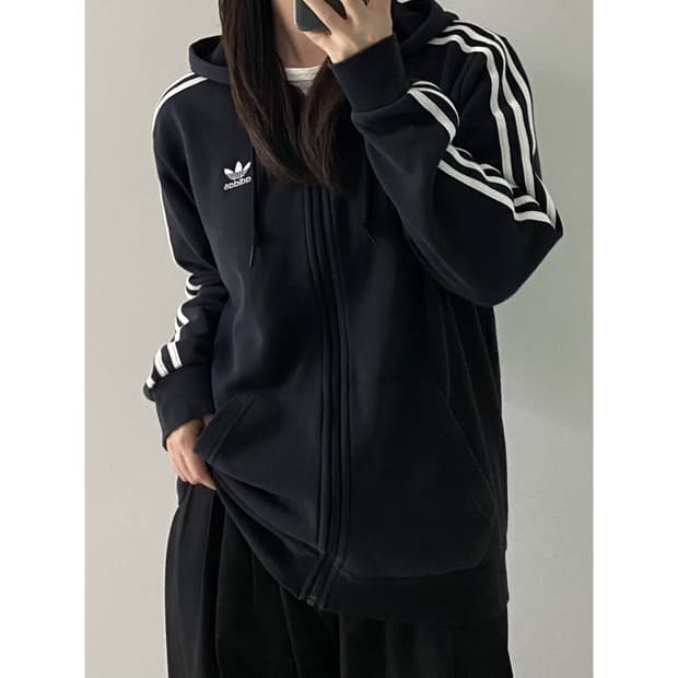 아디다스 후드집업
