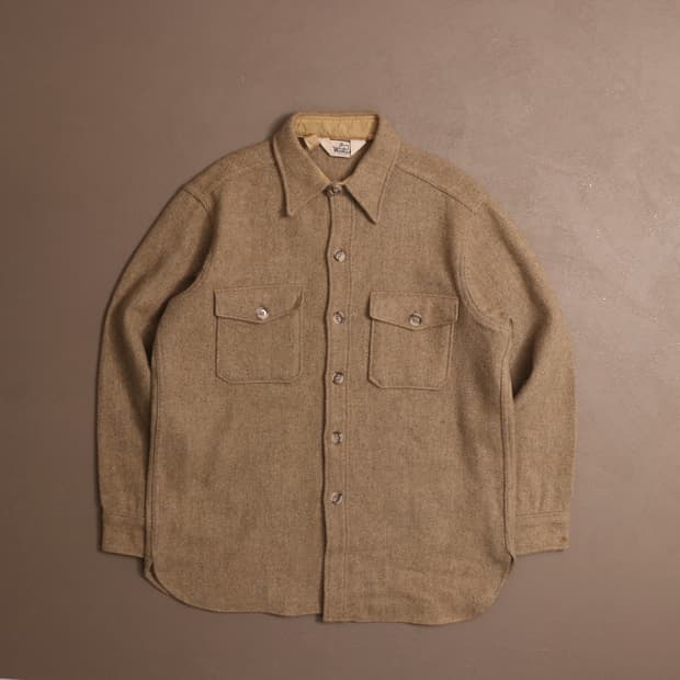 90's 울리치 USA 울 셔츠 A1391