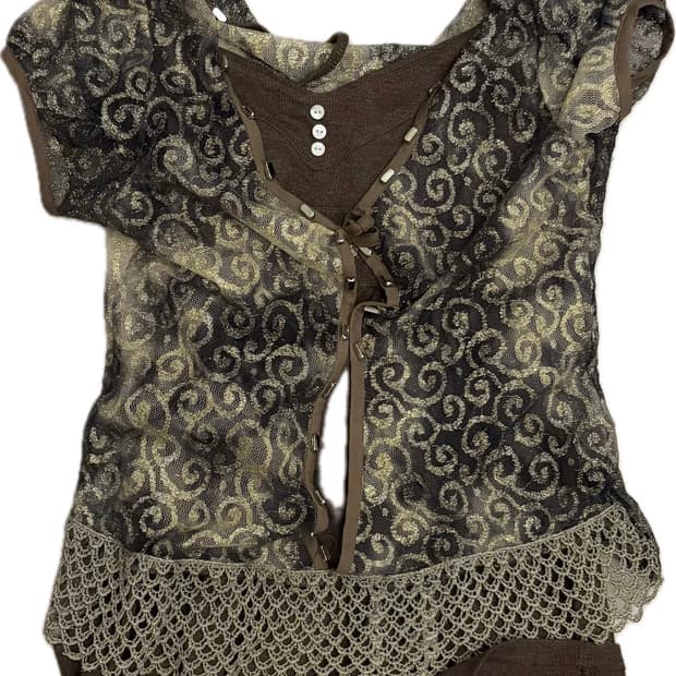 그런지 반팔 세트 