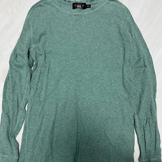 rrl 더블알엘 와플 쭉티 긴팔 롱슬리브 셔츠