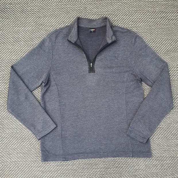 아이더 반집업 긴팔티 남자105