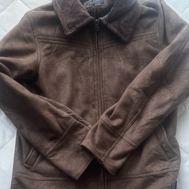 빈티지 브라운 무스탕 자켓 (L)