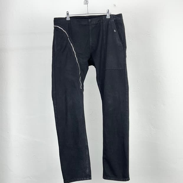 릭 오웬스 다크쉐도우 16fw 에어컷 신치 데님 팬츠