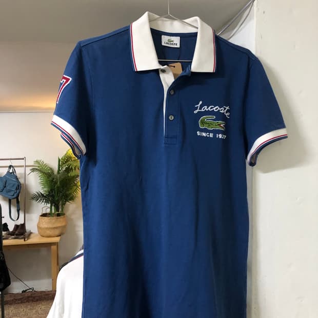 Lacoste 빅 크로커다일 패치지수 PK