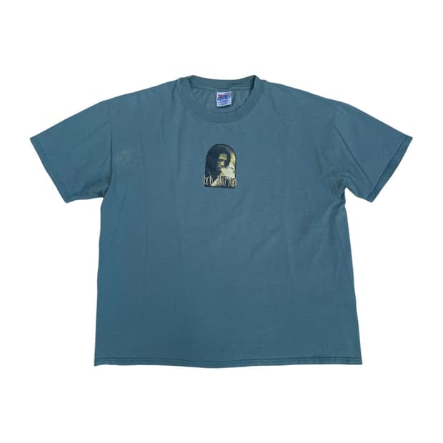 [XL] 90s 밥말리 대마초 빈티지 그래픽 반팔 티셔츠 e20