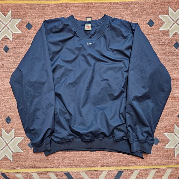 나이키 웜업 풀오버 / 센터 스우시