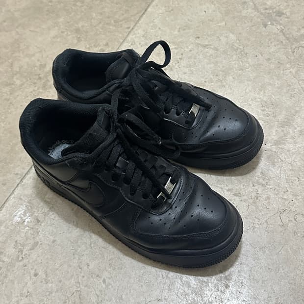 (270) 나이키 에어포스 블랙 