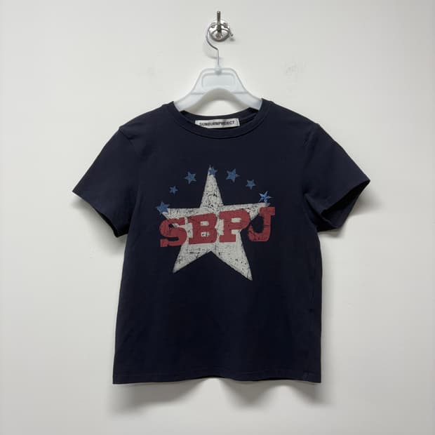 썬번프로젝트 SBPJ 반팔 네이비