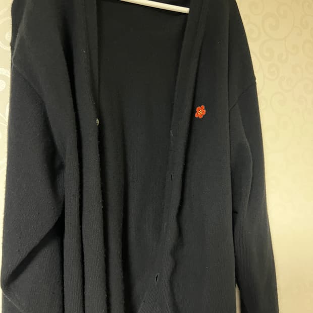 겐조 보케 플라워 가디건 XXL