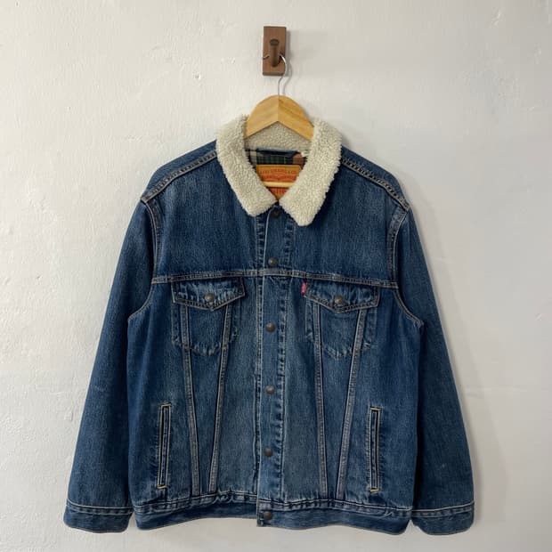 리바이스 쉐르파 데님 자켓 