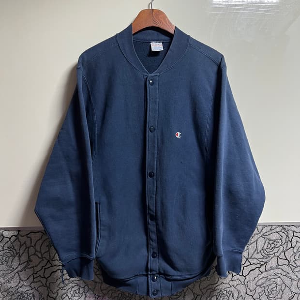90s 챔피온 리버스위브 스냅 자켓