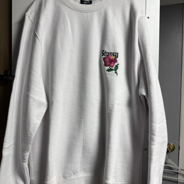 스투시 cali rose 맨투맨 M 아카이브제품 착용x