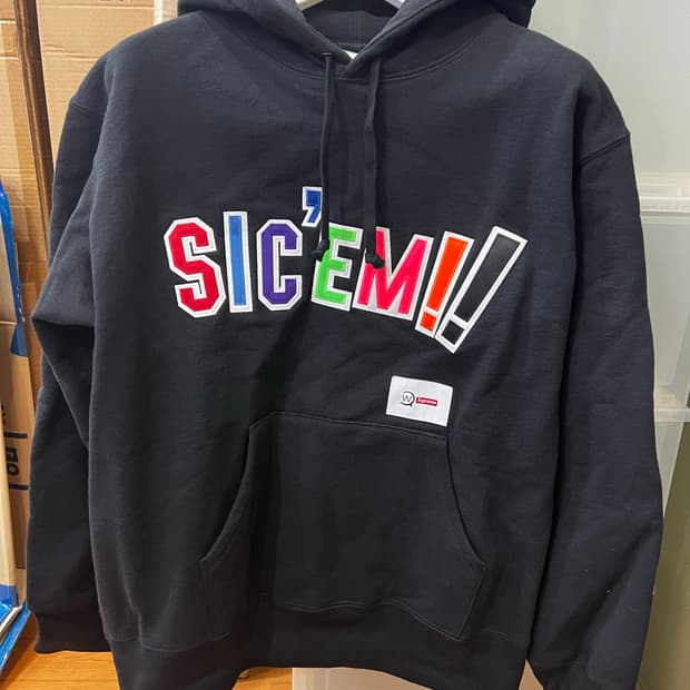 슈프림 더블탭스 후드