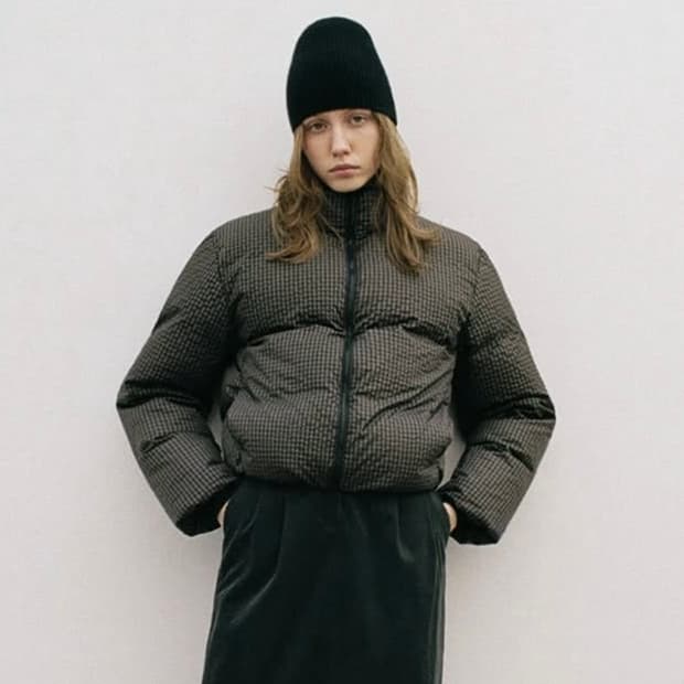 theme 띰 숏 다운 패딩