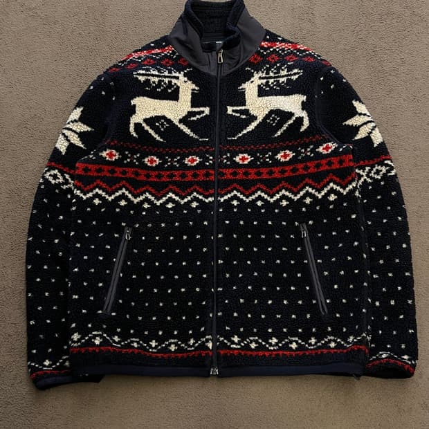 폴로 랄프로렌 노르딕 플리스 자켓 처분 