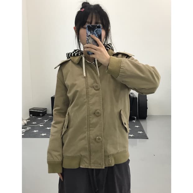 Jpn Beige Wolfjaw Jackets