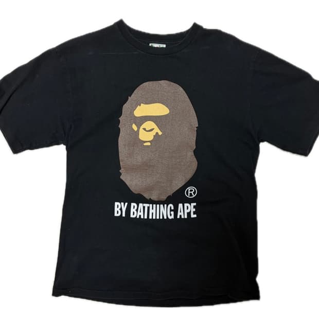 베이프 컬리지 티셔츠