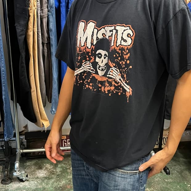 00s [XL] 미스핏츠 크림슨 고스트 오피셜 빈티지 밴드티
