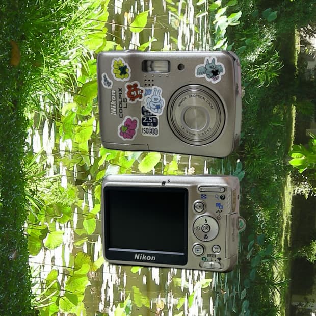 NIKON Coolfix L6 빈티지 카메라 (+니콘 케이스) 