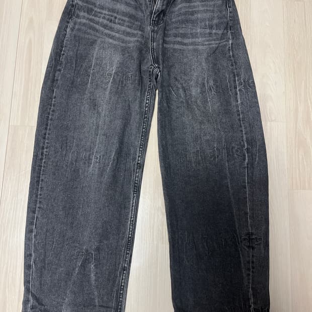 밀로 와이드 데님팬츠