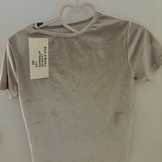 애프터먼데이_ 실크 레이어드반팔