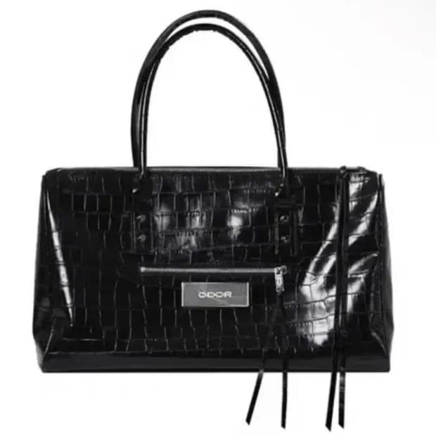 삽니다) 오도어 크로코 빅 백 / odor croco big bag