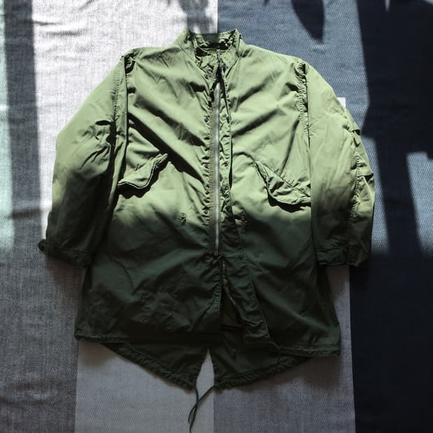 60s 1st M-65 fishtail 1세대 피쉬테일파카 개파카