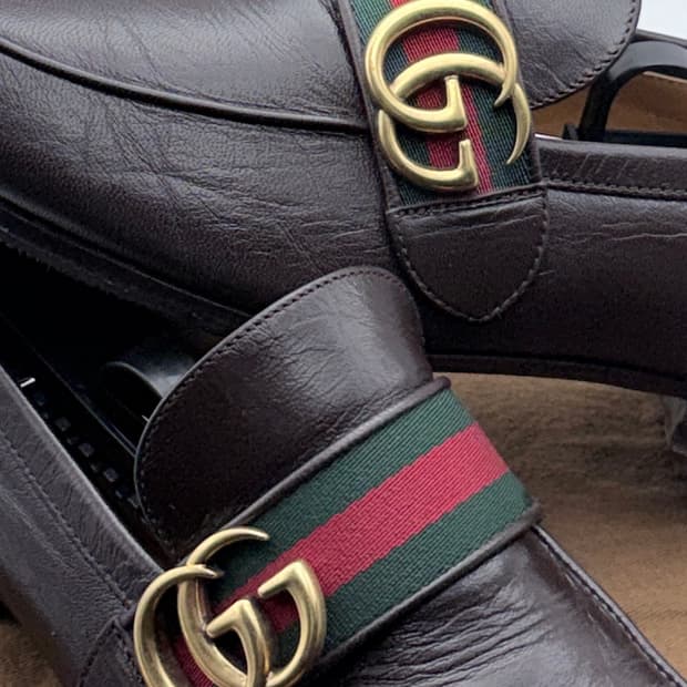 정품)구찌 GG 구두