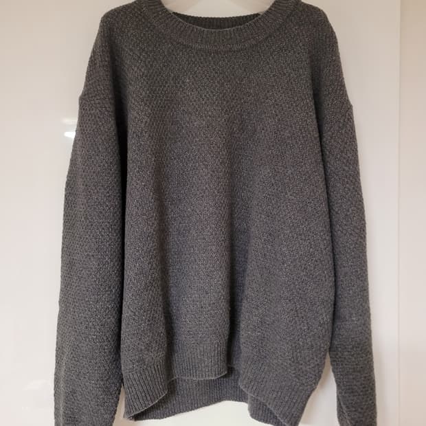 주앙옴므 차콜 울 니트 L사이즈