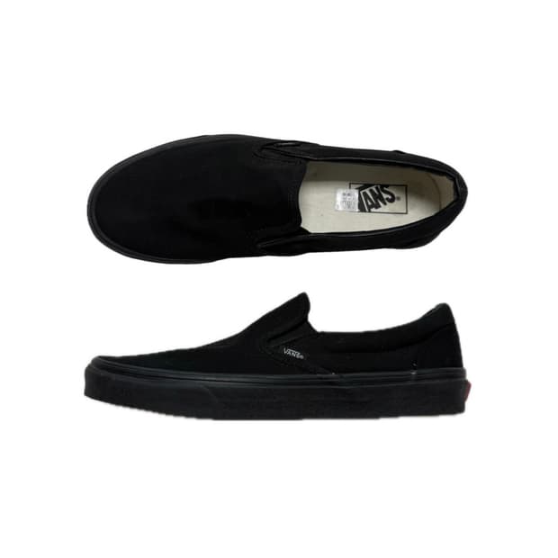 반스 슬립온 올블랙 올검 280