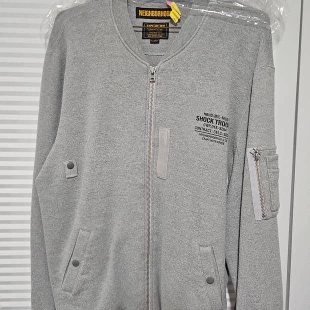 네이버후드 집업자켓 xl