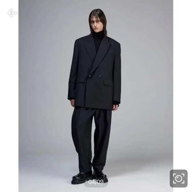 송지오 레이어드 블레이저