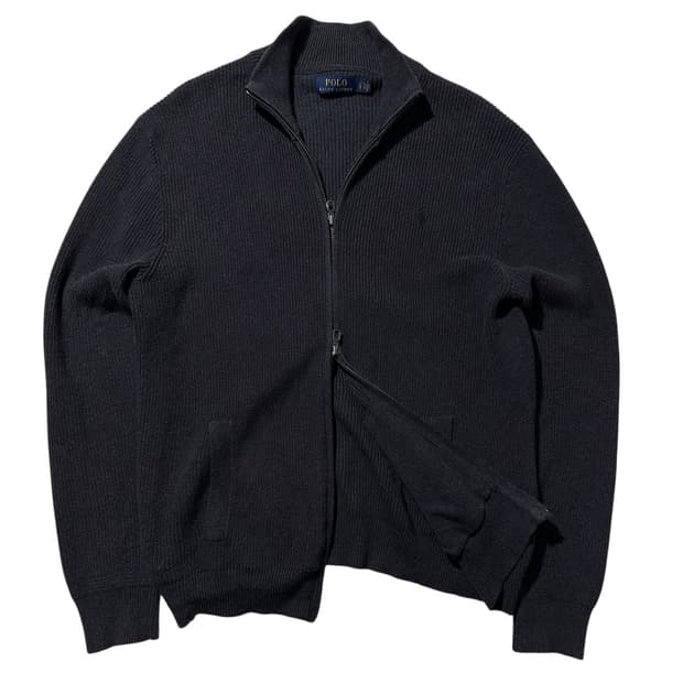 폴로 랄프로렌 투웨이 니트 집업 가디건
