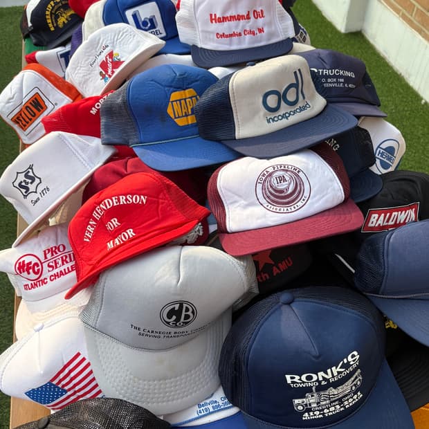 90s USA 트러커 캡 🧢