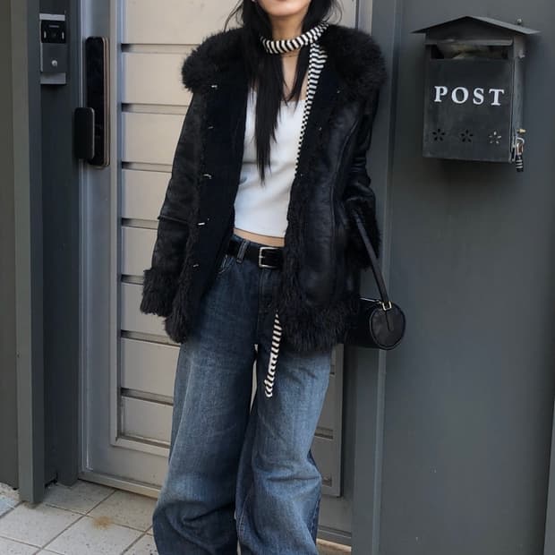 (L) 릿킴 LOW STRAIGHT JEANS ootj